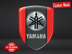 Yamaha Adesivi Cupola Premium Lusso Etichette Veicolo